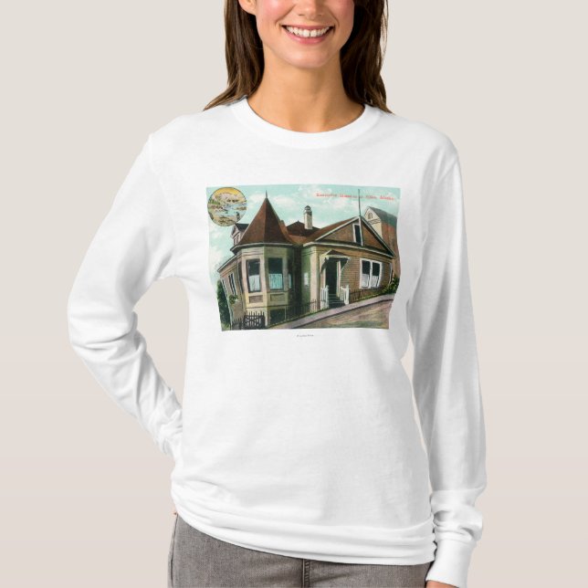 Exterior View of Executive MansionSitka, AK T-Shirt (Front)