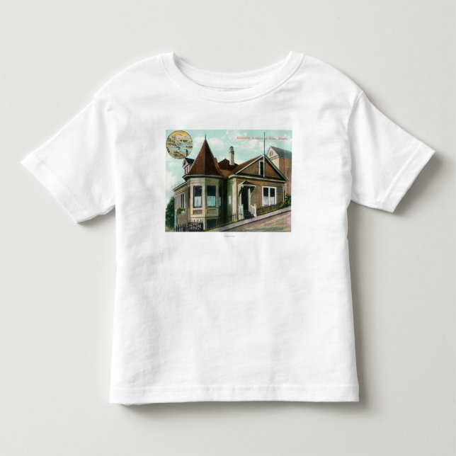 Exterior View of Executive MansionSitka, AK Toddler T-Shirt (Front)