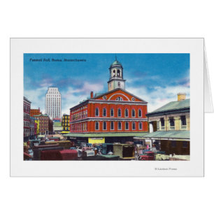 Exterior View of Faneuil Hall