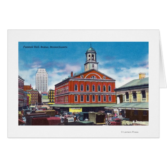 Exterior View of Faneuil Hall (Front Horizontal)