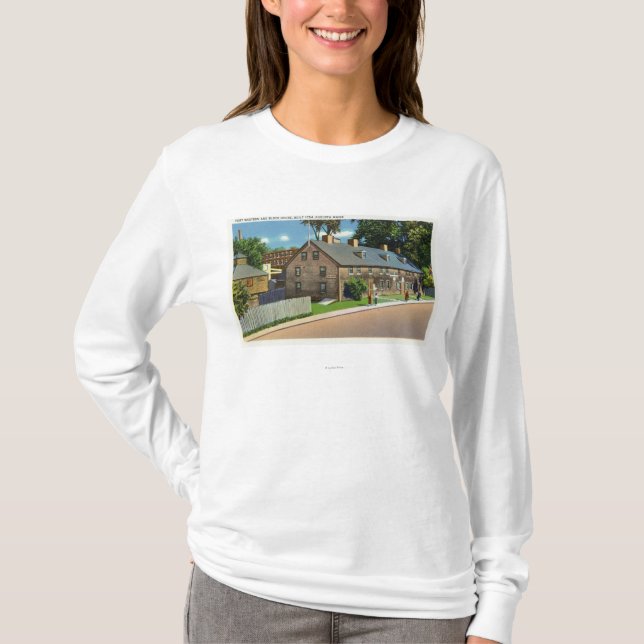Exterior View of Ft. Western and Block Houses # T-Shirt (Front)