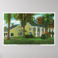 Exterior View of Gen Philip Schuyler's Mansion