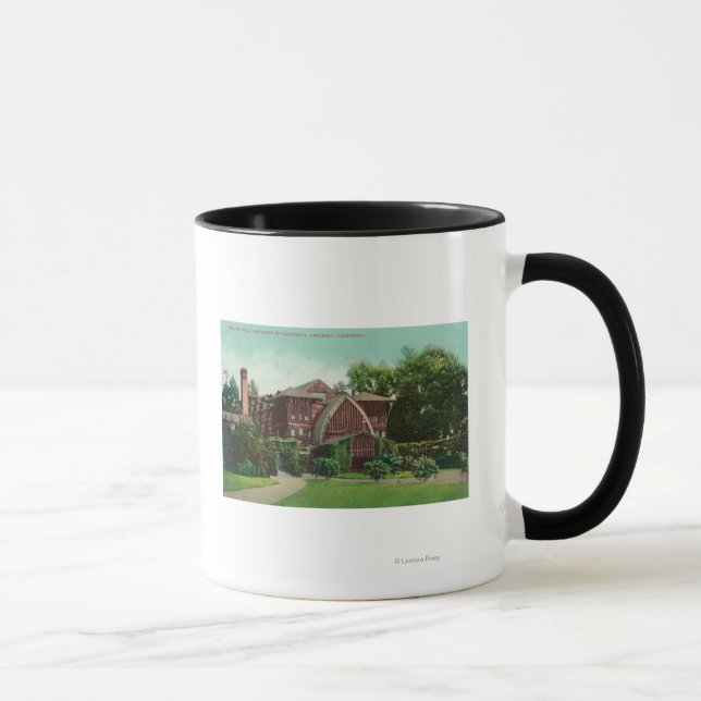 Exterior View of Hearst Hall, U of CA Mug (Right)