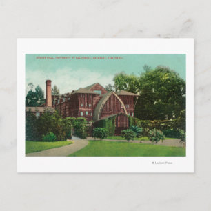 Exterior View of Hearst Hall, U of CA Postcard