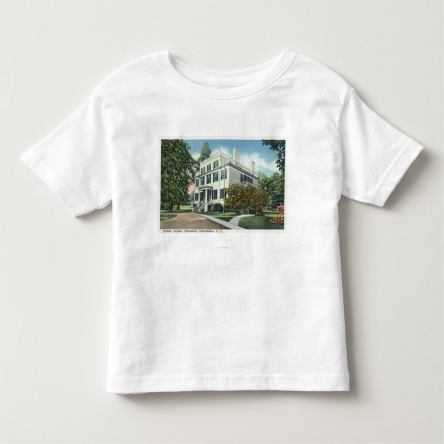Exterior View of Historic Granger Homestead Toddler T-Shirt (Front)