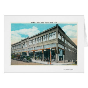 Exterior View of Holman's Department Store