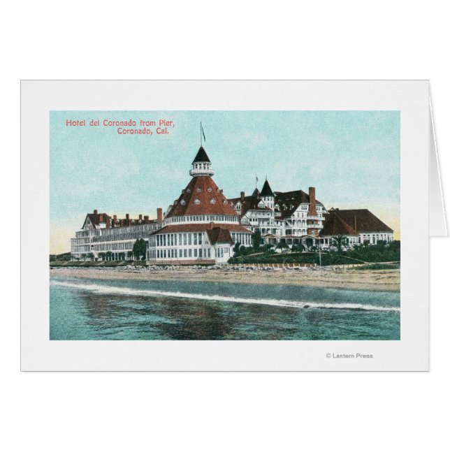 Exterior View of Hotel del Coronado from Pier (Front Horizontal)