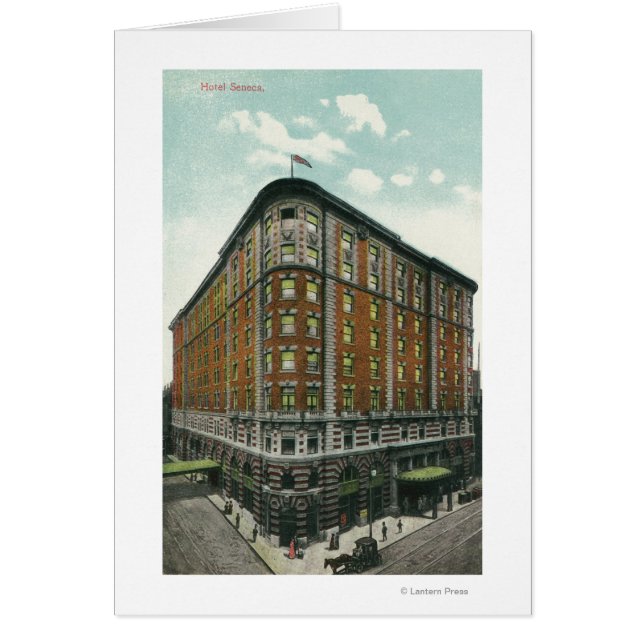 Exterior View of Hotel Seneca (Front)