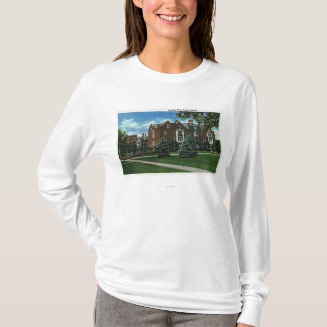 Exterior View of Josselyn Hall, Vassar College T-Shirt (Front)