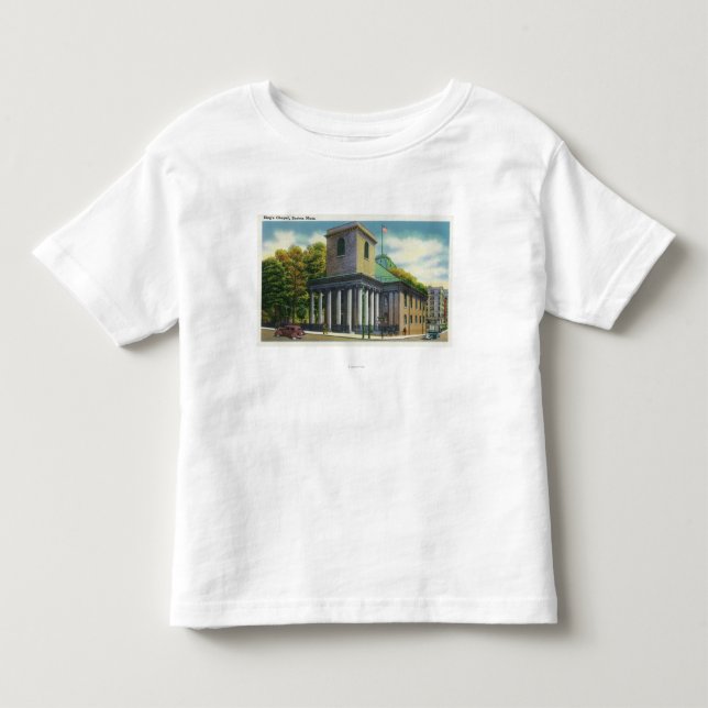 Exterior View of King's Chapel # 2 Toddler T-Shirt (Front)