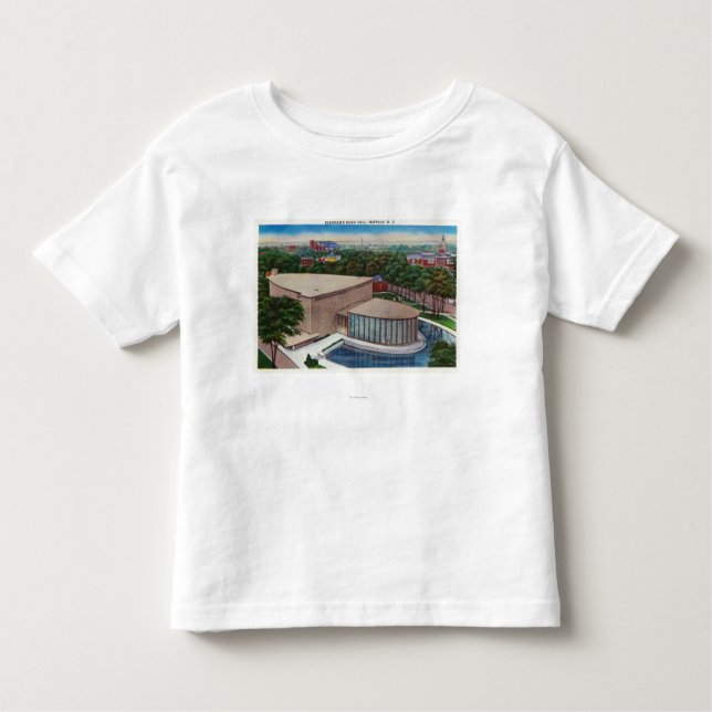 Exterior View of Kleinhan's Music Hall Toddler T-Shirt (Front)