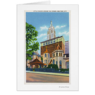 Exterior View of Little Church Around the