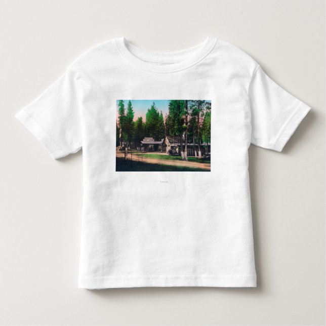 Exterior View of Loch Lomond Resort Toddler T-Shirt (Front)