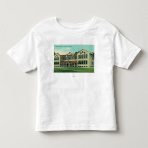 Exterior View of Longfellow School Toddler T-Shirt