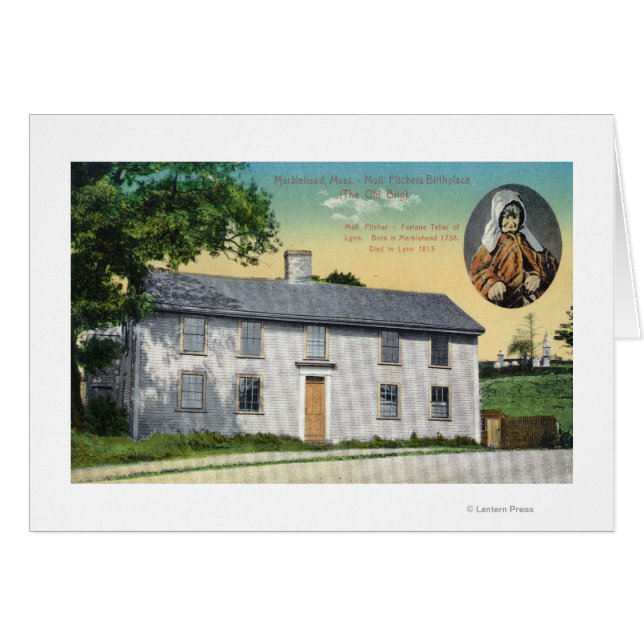 Exterior View of Moll Pitchers Birthplace (Front Horizontal)