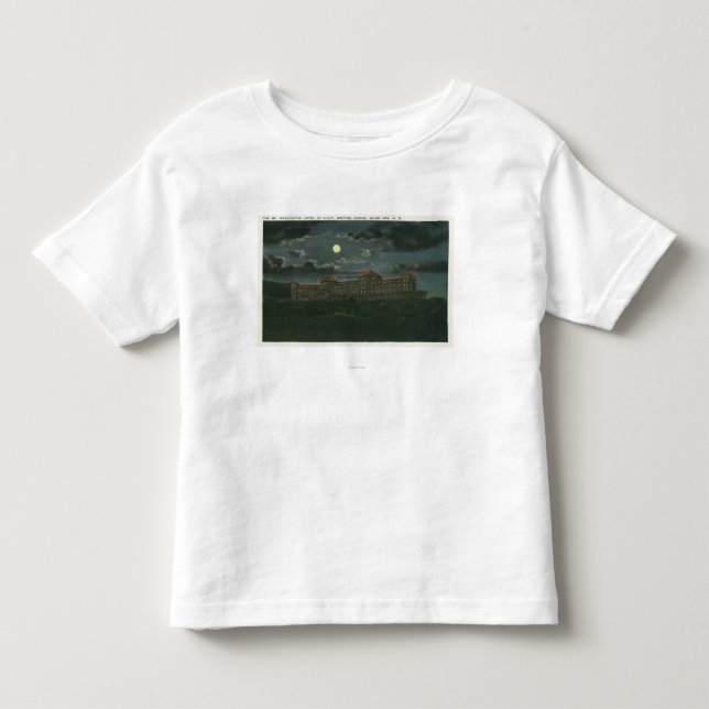 Exterior View of Mt Washington Hotel at Night Toddler T-Shirt (Front)