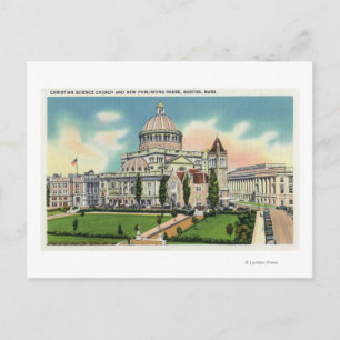 Exterior View of New Publishing House Postcard