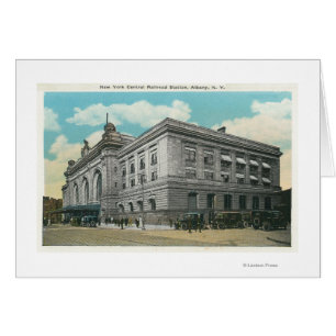 Exterior View of NY Central Railroad Station