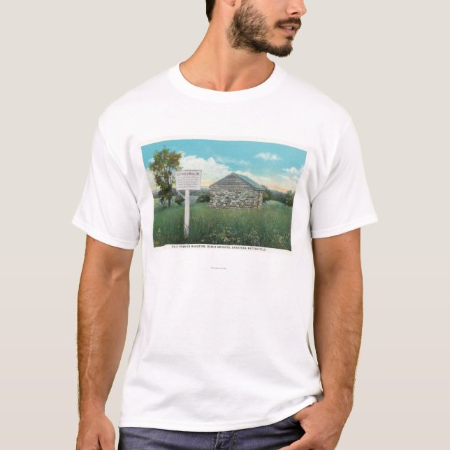 Exterior View of Old Powder Magazine T-Shirt (Front)