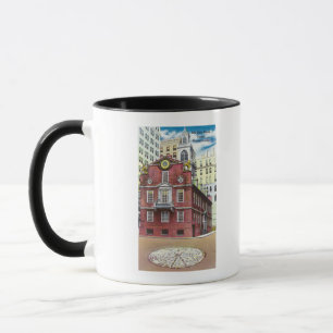 Exterior View of Old State House Mug