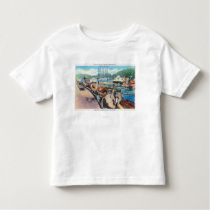 Exterior View of Pacific Lumber Co, Redwood Toddler T-Shirt