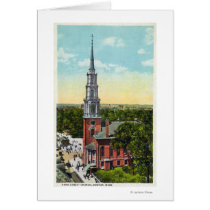Exterior View of Park Street Church