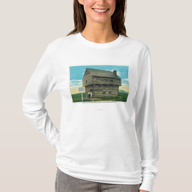 Exterior View of Period Block House T-Shirt (Front)