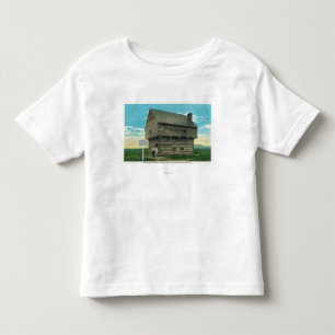 Exterior View of Period Block House Toddler T-Shirt