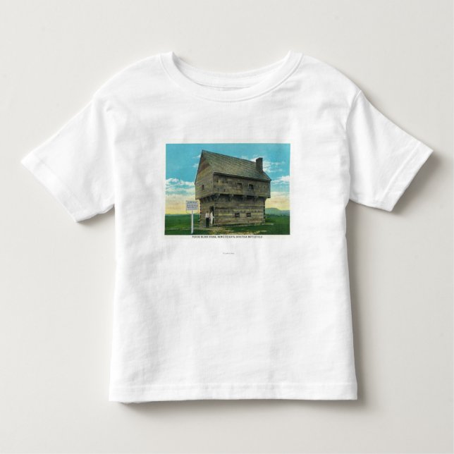 Exterior View of Period Block House Toddler T-Shirt (Front)