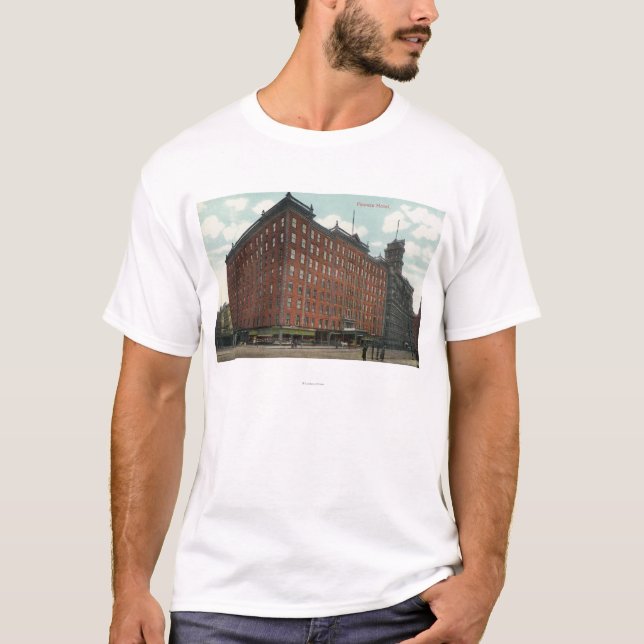 Exterior View of Powers Hotel T-Shirt (Front)