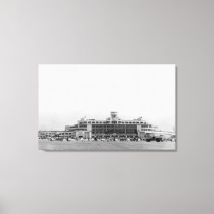 Exterior View of Seattle-Tacoma Int'l Airport Canvas Print