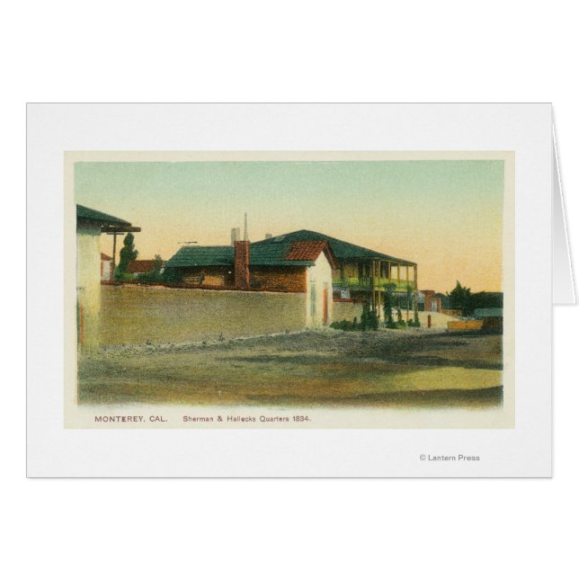 Exterior View of Sherman & Halleck Quarters (Front Horizontal)