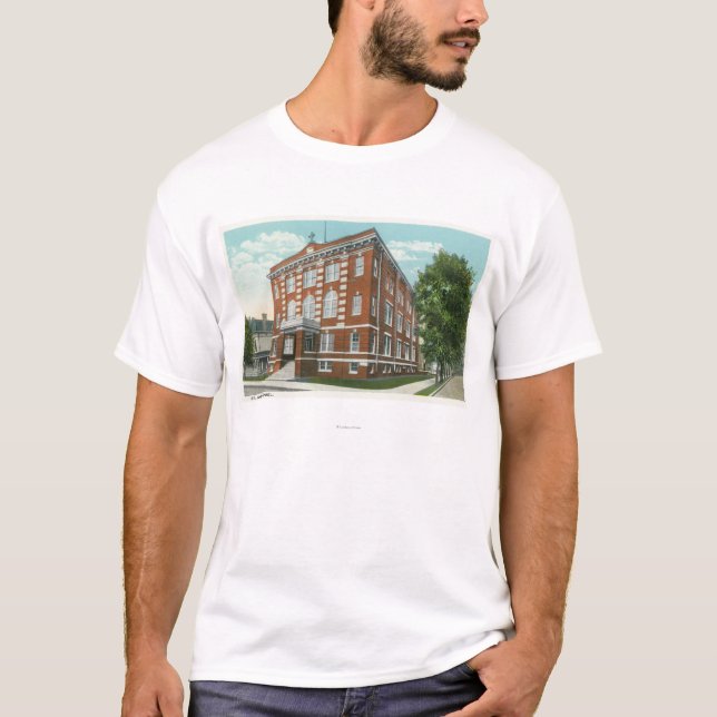 Exterior View of St. Joseph's School T-Shirt (Front)