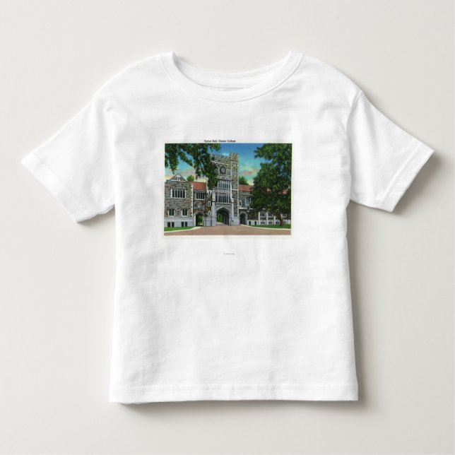 Exterior View of Taylor Hall, Vassar College Toddler T-Shirt (Front)