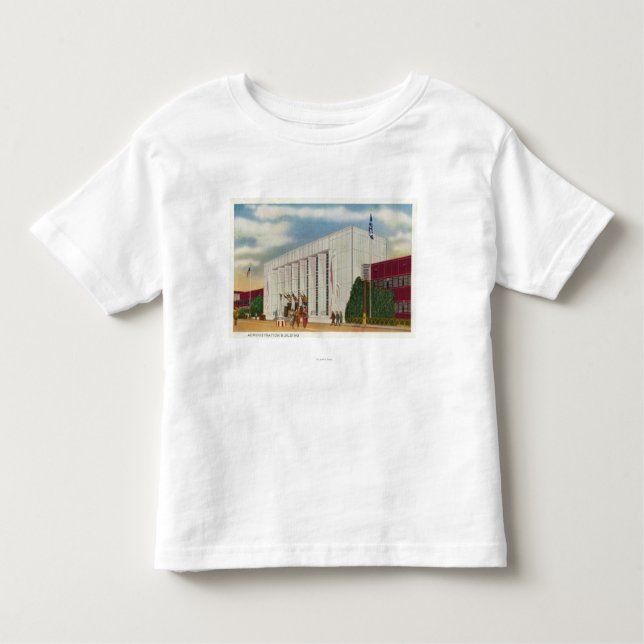Exterior View of the Administration Bldg Toddler T-Shirt (Front)