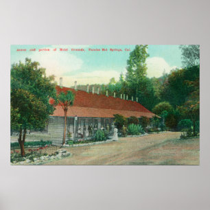 Exterior View of the Annexe and the Hotel Grounds Poster
