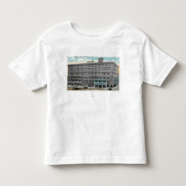 Exterior View of the Arlington Hotel Toddler T-Shirt (Front)