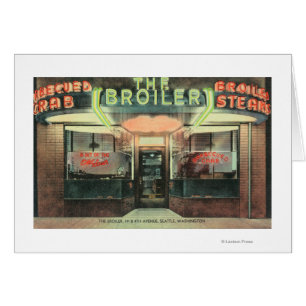 Exterior View of the Broiler Restaurant