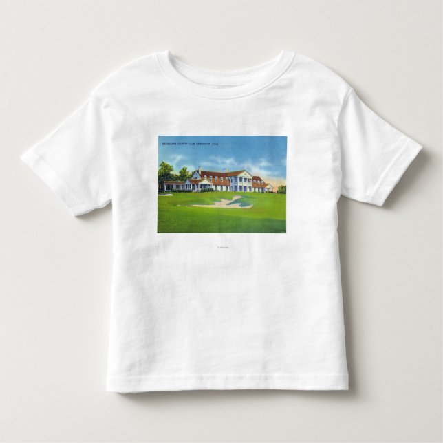 Exterior View of the Brooklawn Country Club Toddler T-Shirt (Front)
