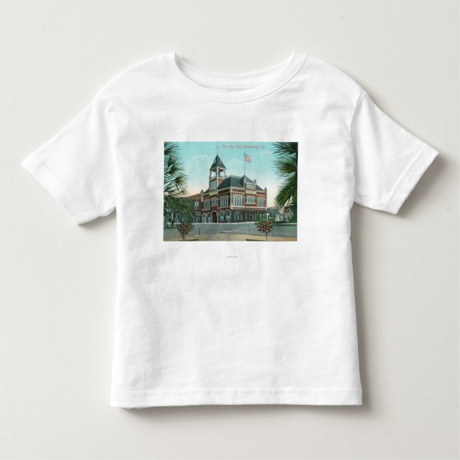 Exterior View of the City HallHealdsburg, CA Toddler T-Shirt (Front)