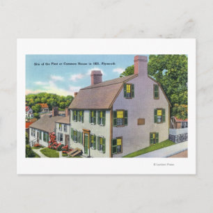 Exterior View of the Common House Postcard