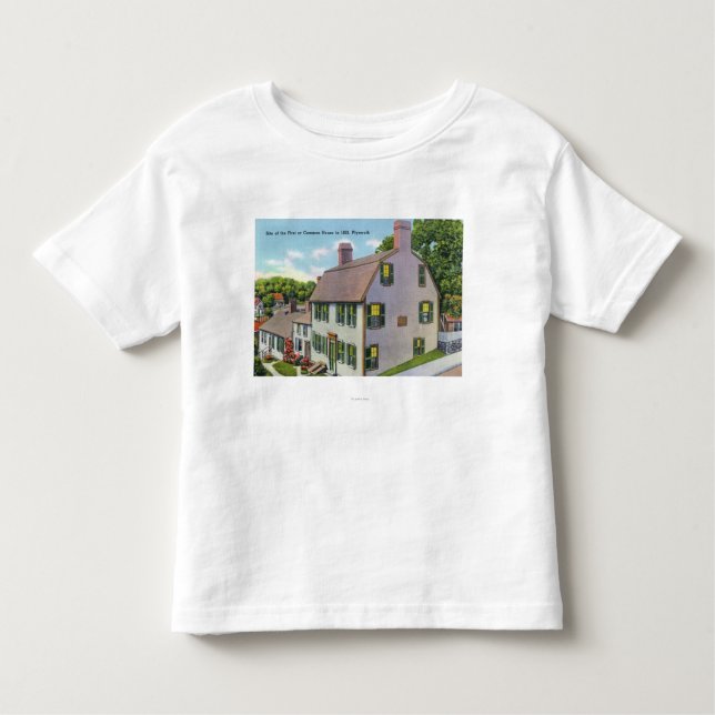 Exterior View of the Common House Toddler T-Shirt (Front)