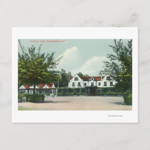 Exterior View of the Country Club Postcard