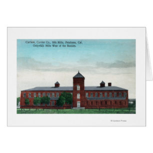 Exterior View of the Currier Co Silk Mills