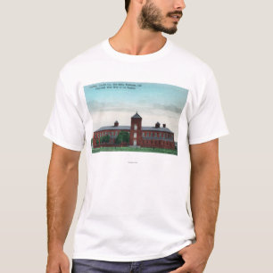 Exterior View of the Currier Co Silk Mills T-Shirt