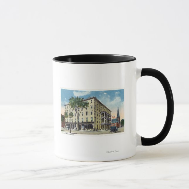 Exterior View of the De Witt Hotel Mug (Right)