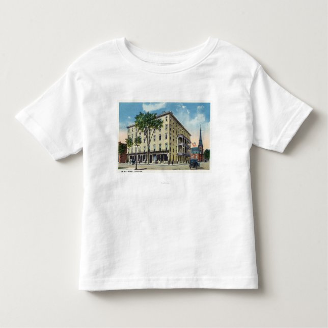 Exterior View of the De Witt Hotel Toddler T-Shirt (Front)