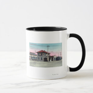 Exterior View of the Electric DepotNapa, CA Mug