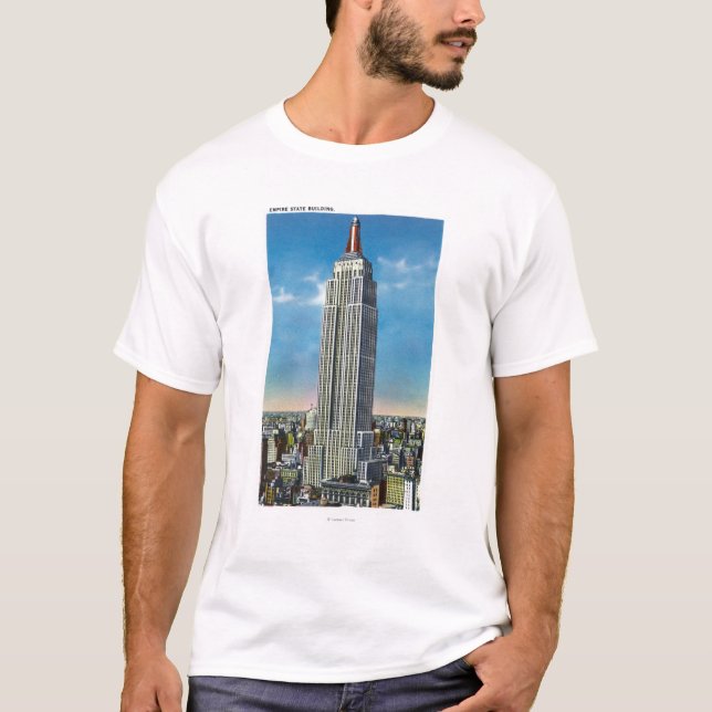 Exterior View of the Empire State Bldg T-Shirt (Front)