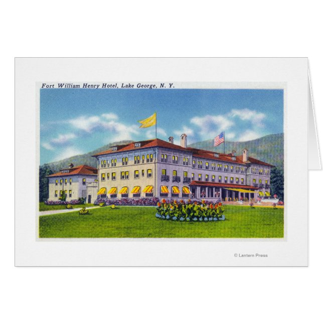 Exterior View of the Fort William Henry Hotel (Front Horizontal)